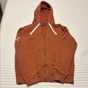 Ralph Lauren Burnt Orange University of Texas Hoodie men’s large fair condition